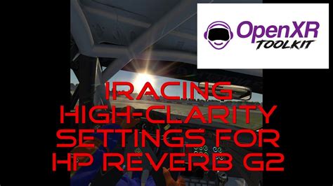 And we're back for another video! Finally got the recording to reflect what i'm seeing in the headset. . Iracing reverb g2 settings